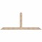 Ekena Millwork Portland Smooth Timber Gable Bracket, Douglas Fir, 96"W x 40"H x 1 1/2"D x 5 1/2"F, 10/12 Pitch GBW096X40X0206POR00SDF - alternate 1